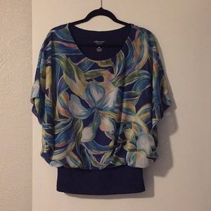 Blouse in Colorful pastels